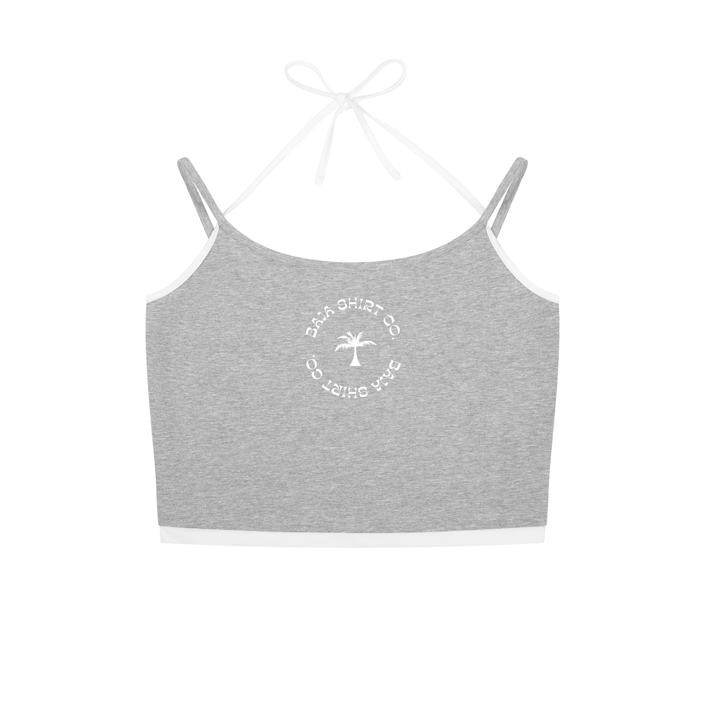Baja Grey Halter Top